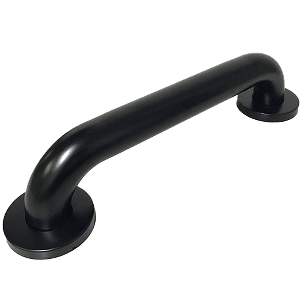 SAFETY GRAB HANDLE BLACK KNURLED 250mm