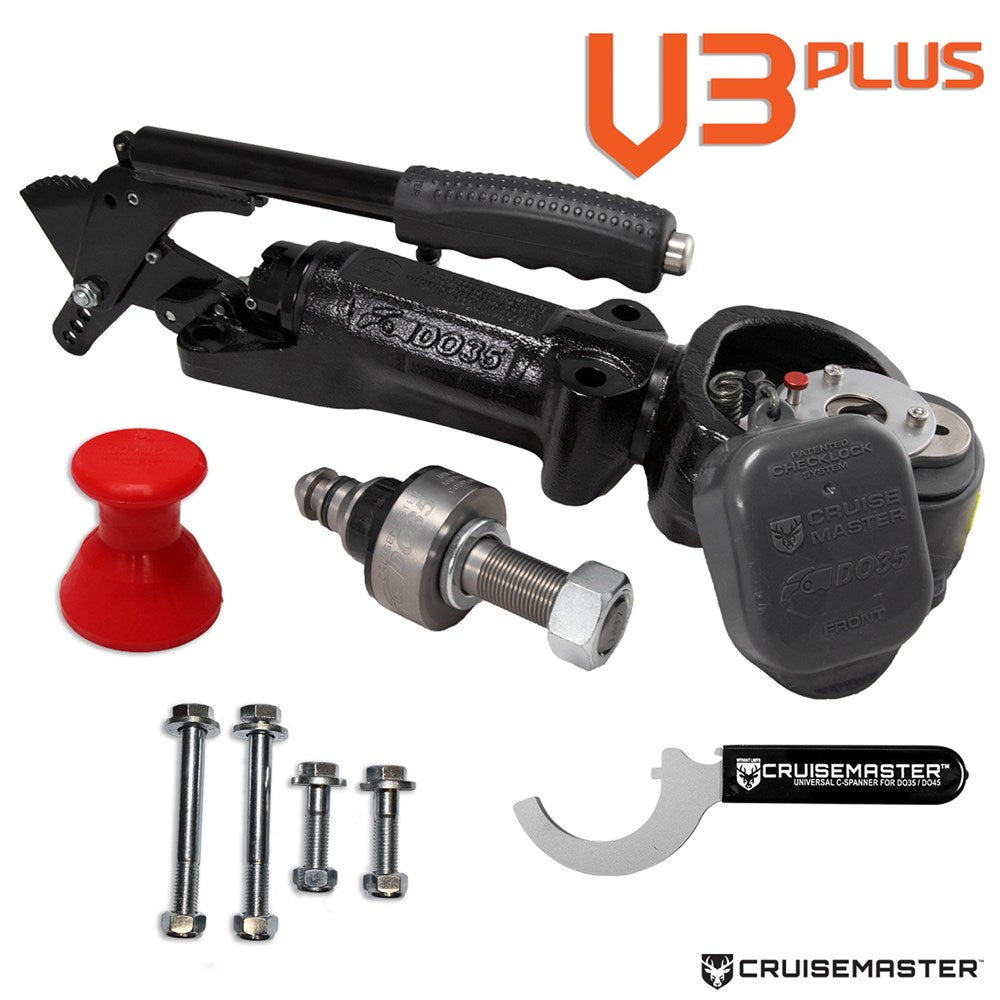 DO35 V3PLUS COUPLING WITH HANDBRAKE