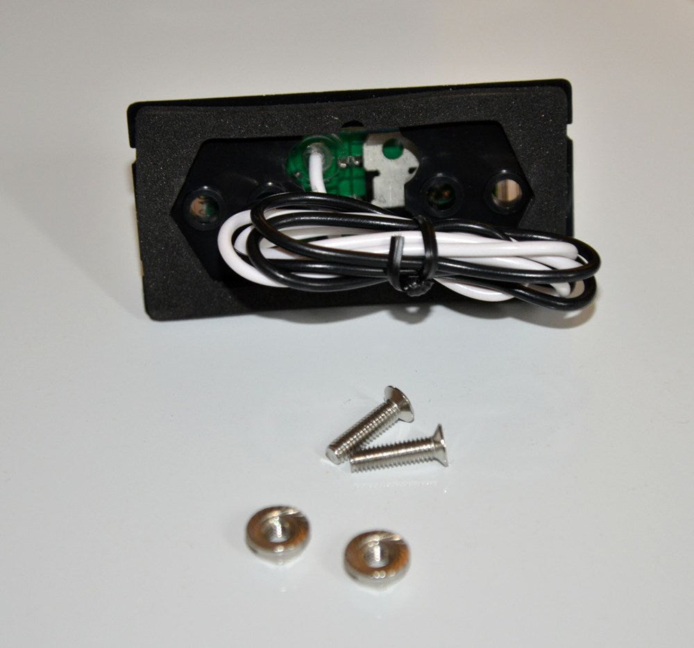 AP LED RED AMBER SIDE MARKER LAMP BLACK BASE 11057