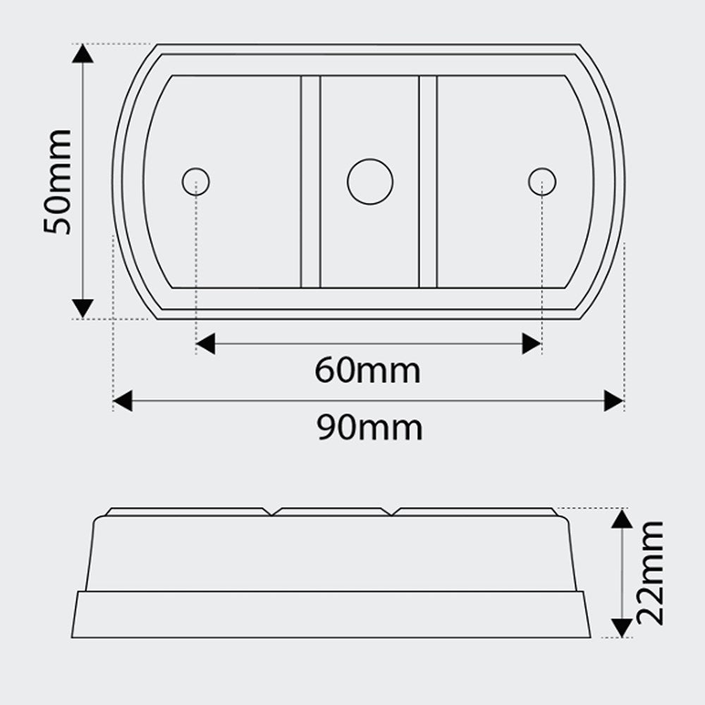 LIGHT - PEREI REAR RED CLEARANCE LAMP