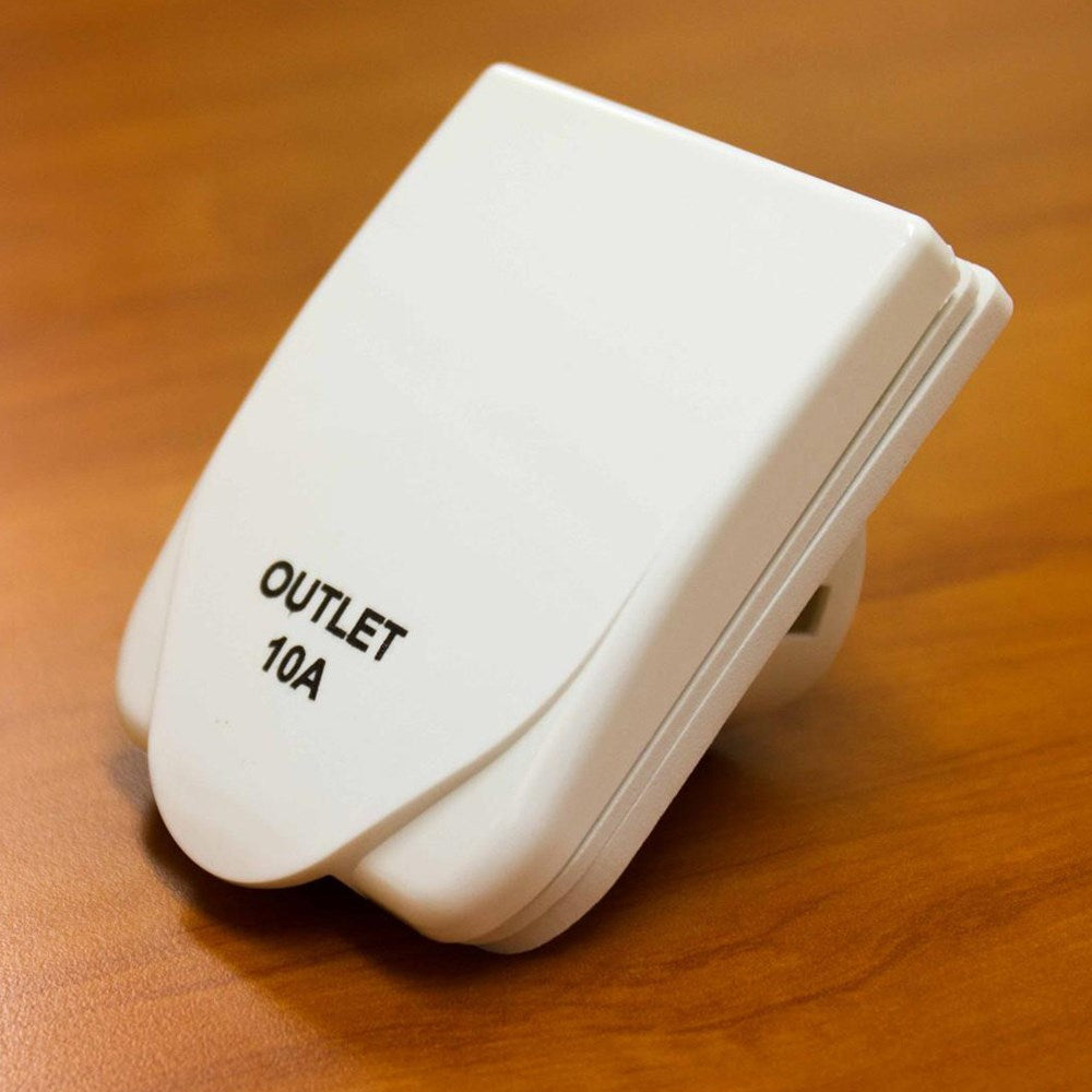 10 AMP POWER OUTLET WHITE TRANSCO