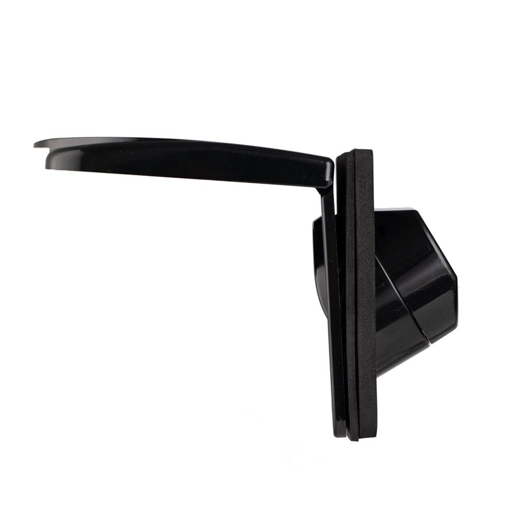 10 AMP POWER OUTLET BLACK TRANSCO