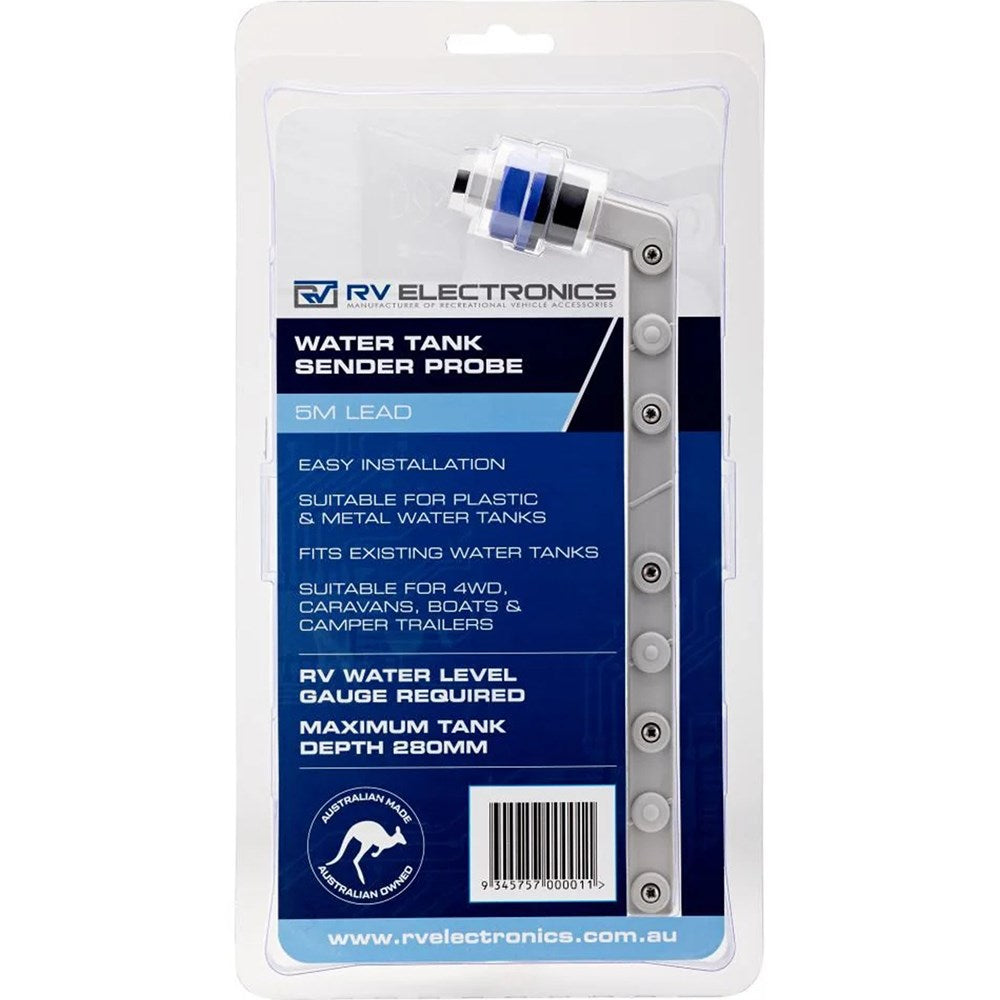 WATER TANK SENDER PROBE 5M LEAD 'RV'