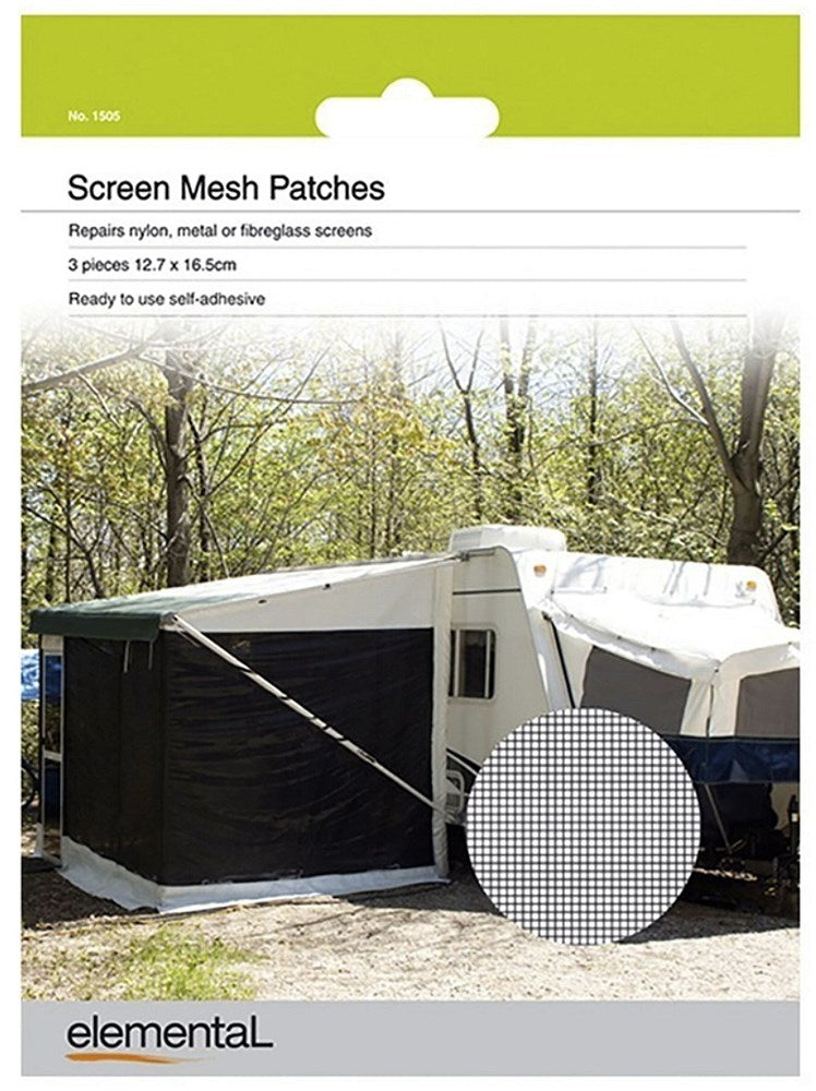 SCREEN MESH PATCHES PK3