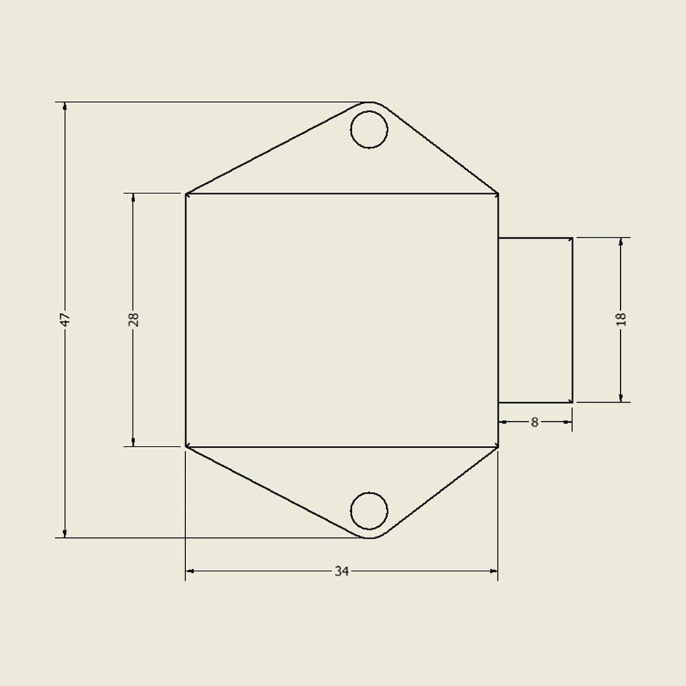 CUPBOARD CATCH BROWN JAYCO PUSH BUTTON