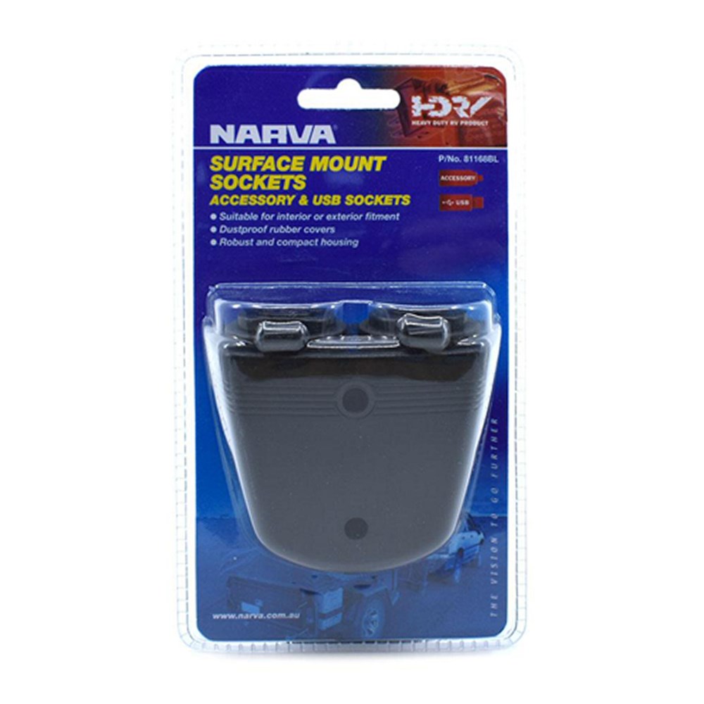 NARVA TWIN SURFACE MOUNT ACC/USB