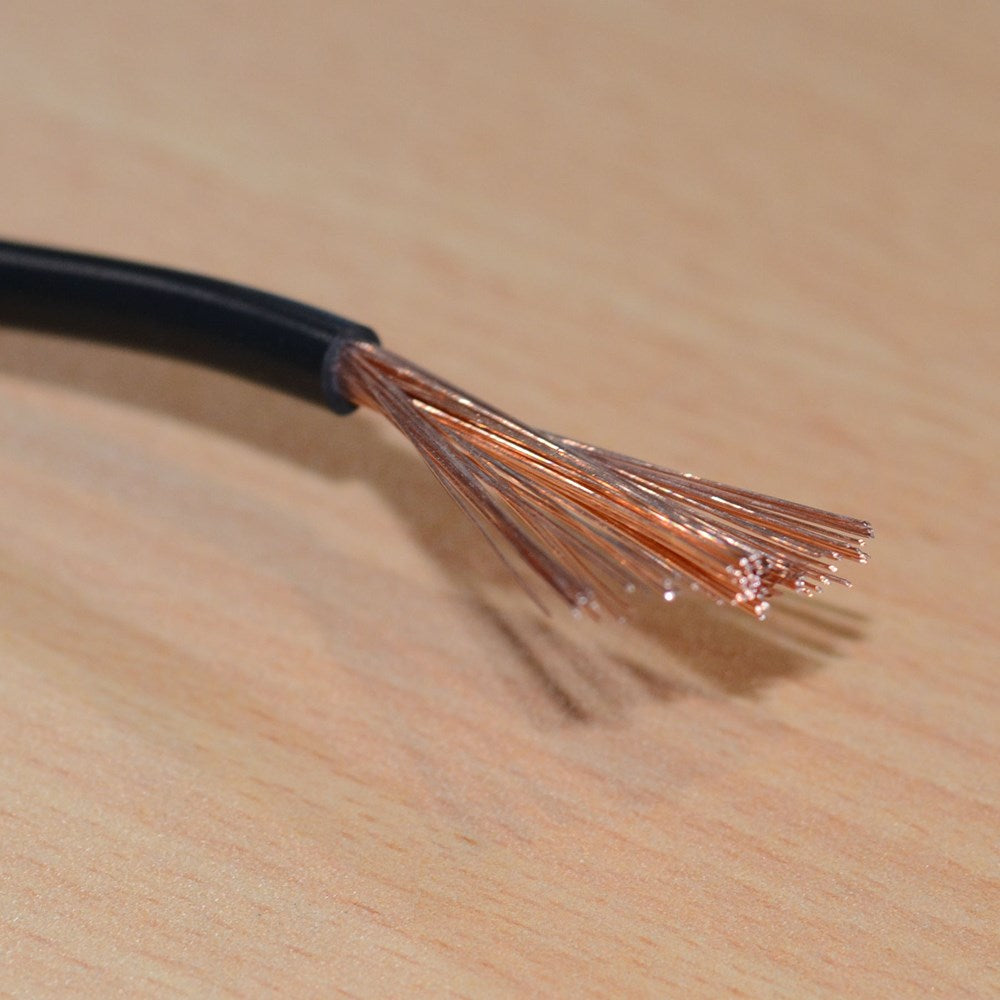 CABLE 12V - 8mm x 1 CORE - BLACK