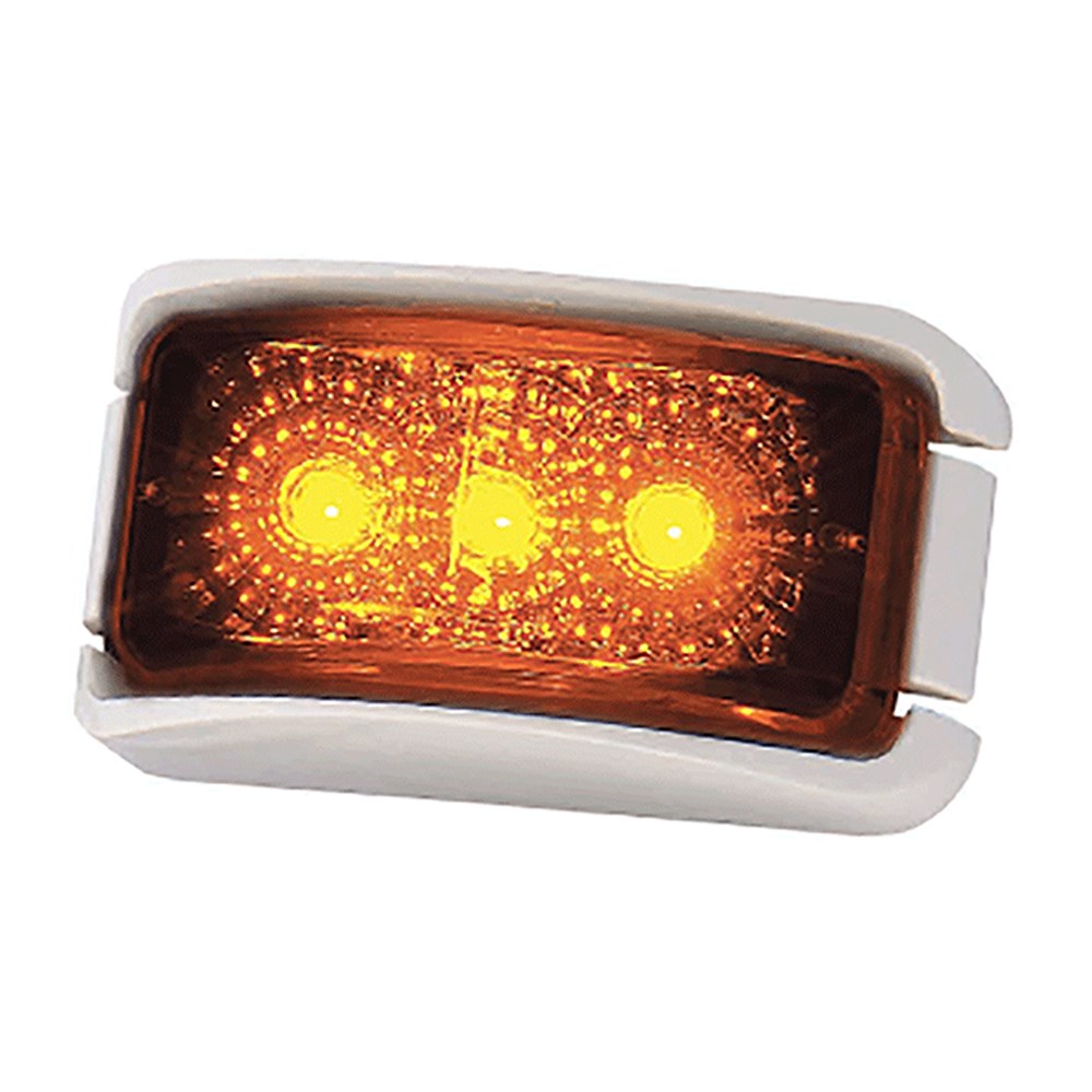 LIGHT - 12V LED LUCIDITY FRONT AMBER
