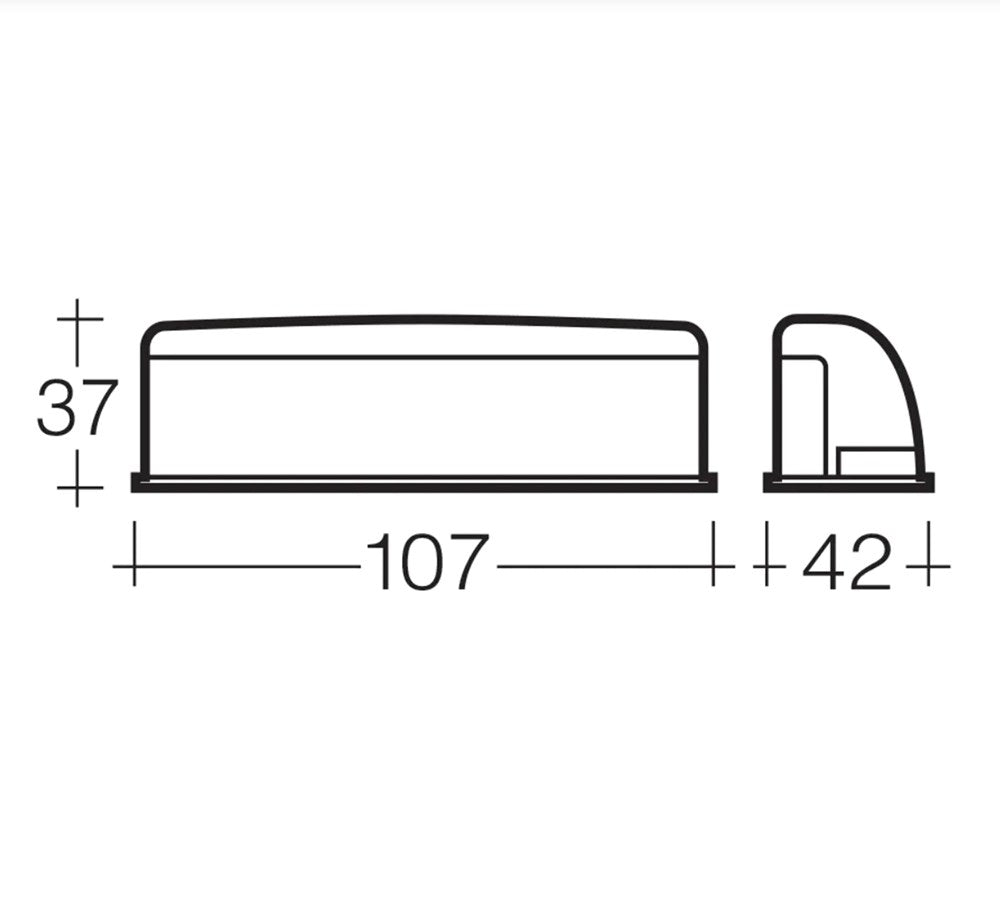 LIGHT - NARVA 86060 LICENSE LAMP