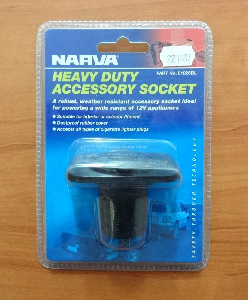 NARVA H/DUTY ACCESSORY SOCKET 81026BL