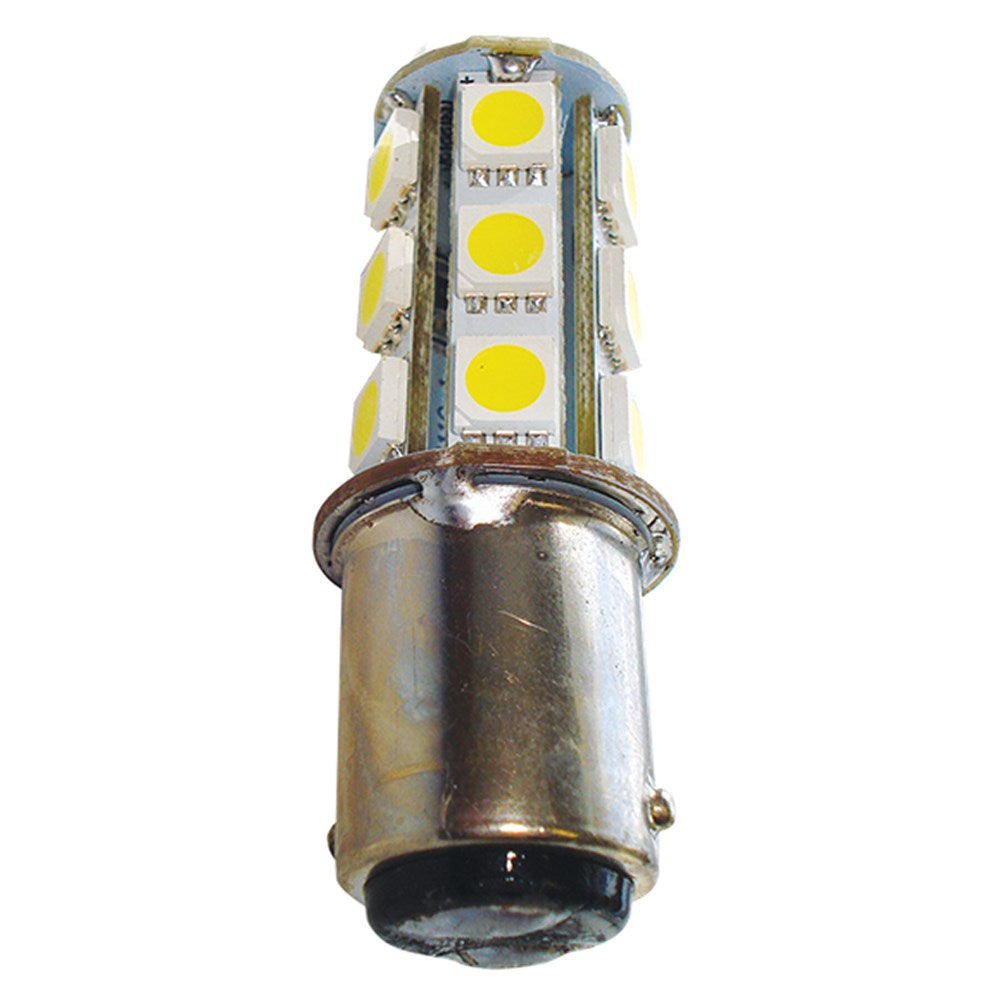 LED BA15D REPLACEMENT BULB COOL WHITE