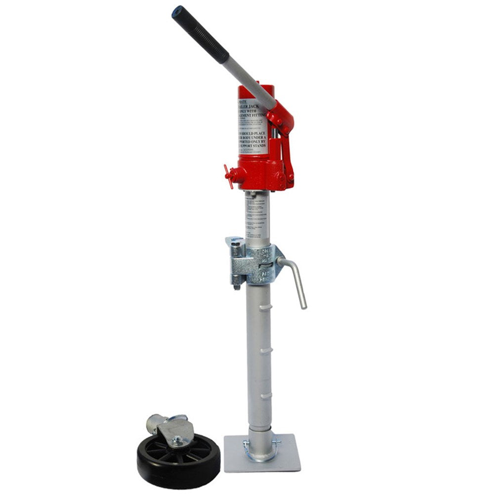 TRAIL-A-MATE HYDRAULIC JOCKEY WHEEL [RED]