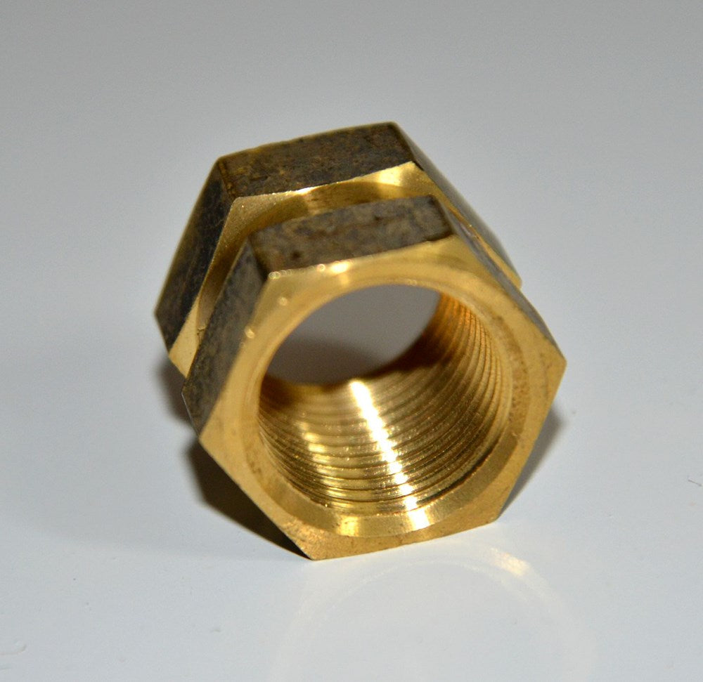 BRASS 1/2" BSPF HEX SOCKET [15mm]