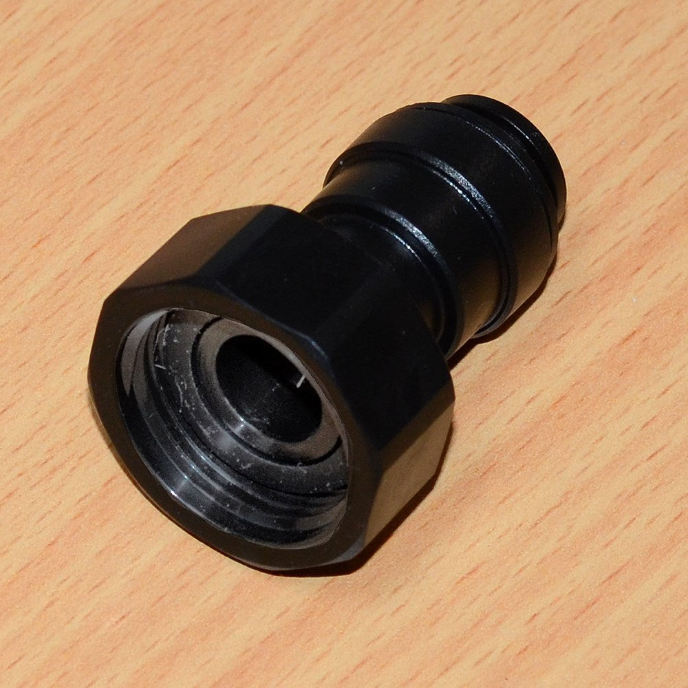 JG GARDEN TAP ADAPTOR 3/4" BSP to 12mm PIPE