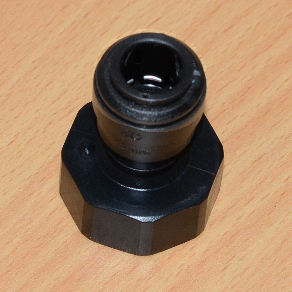 JG GARDEN TAP ADAPTOR 3/4" BSP to 12mm PIPE