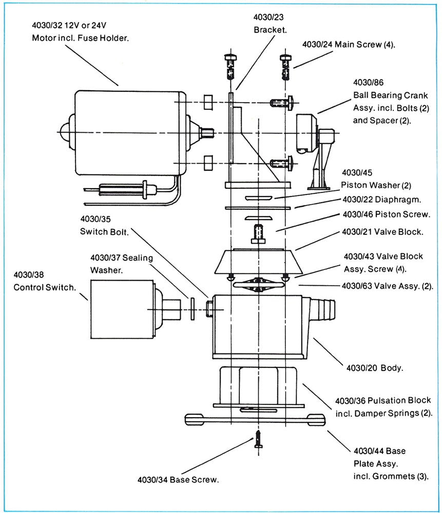 TROJAN [EPD] 4030 12V VALVE SET 4030-63