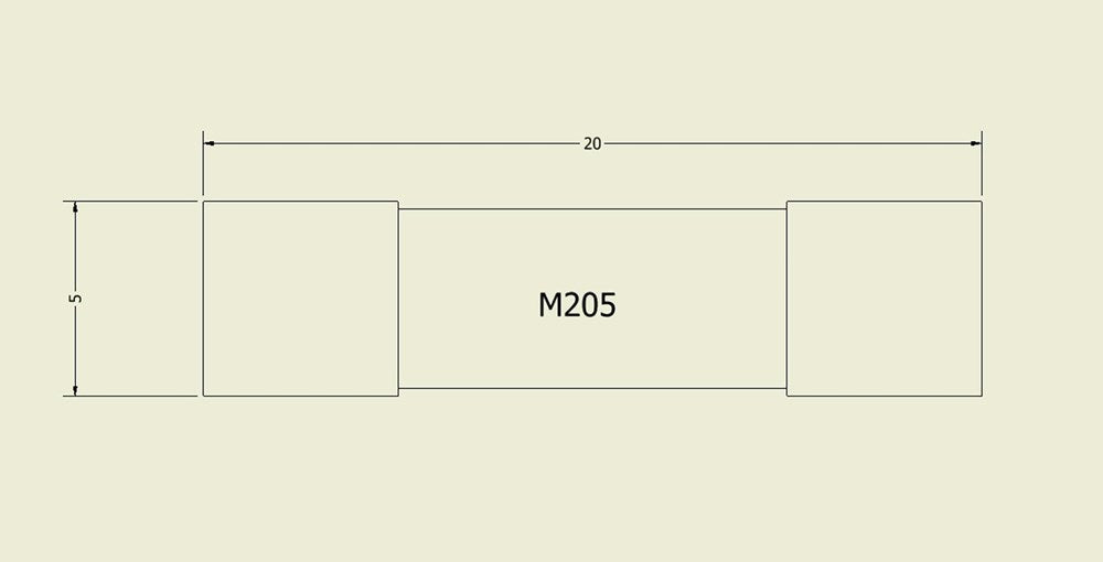 TRUMA HWS FUSE 1.6AMP [M205 STYLE]