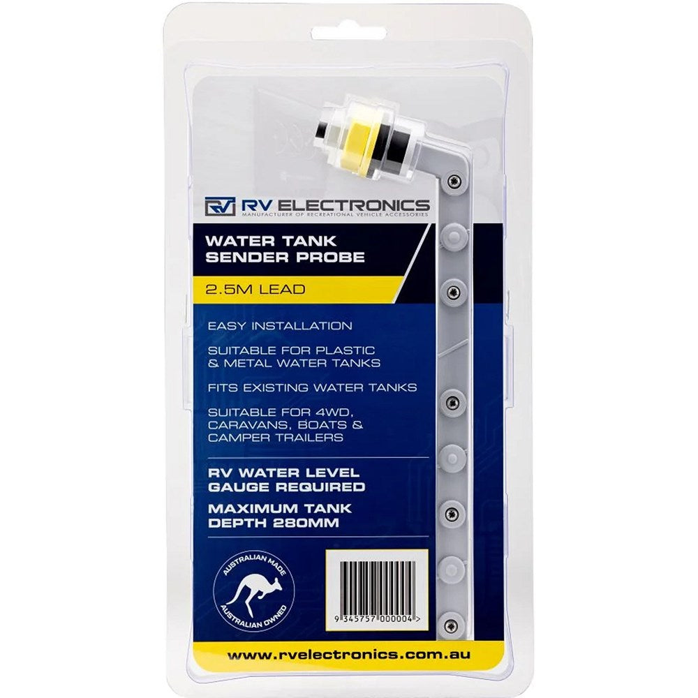 WATER TANK SENDER PROBE 2.5M LEAD 'RV'