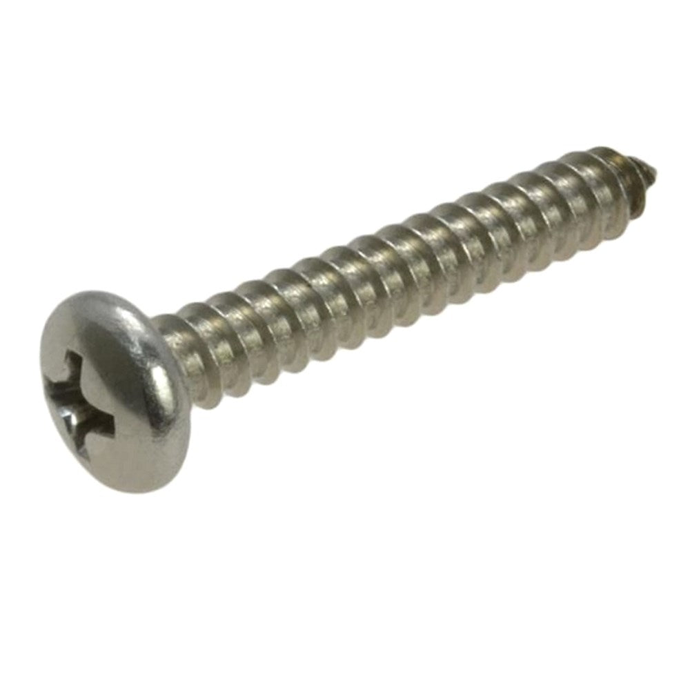8 GAUGE X 1/2" S/STEEL PAN XR SCREW