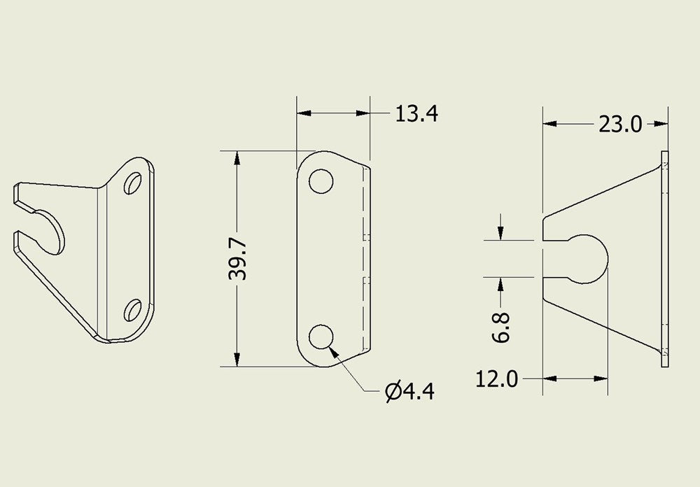 ANTI RATTLER [SWING BOLT] WEDGE PLATE