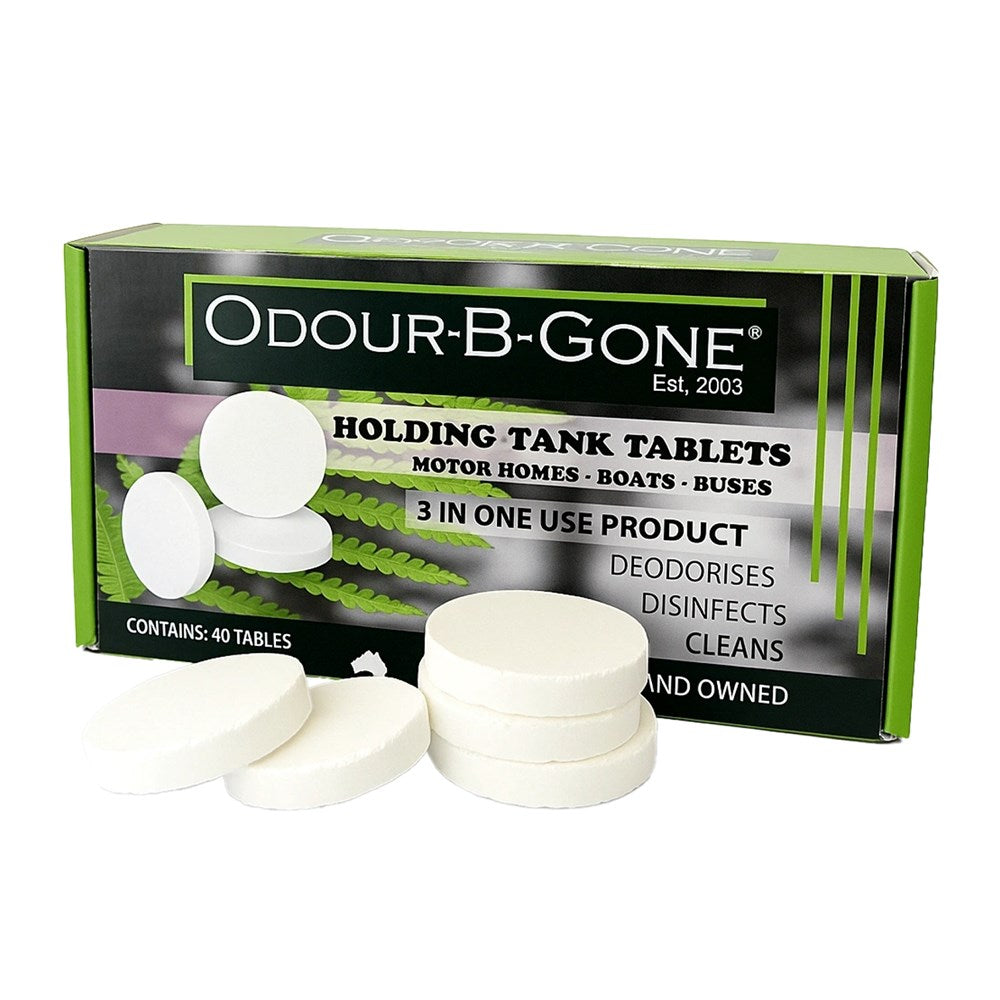 ODOUR B GONE HOLDING TANK 40 PACK TABLETS