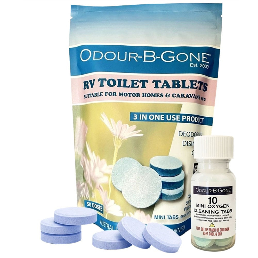 ODOUR B GONE 50 PACK 8g TABLETS