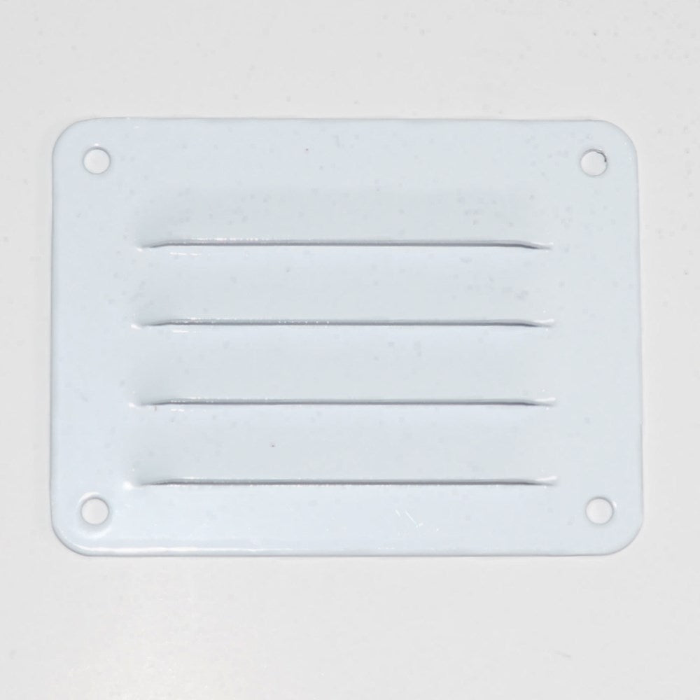 VENT - 75x100mm x 1.2 - WHITE ROUND CNR