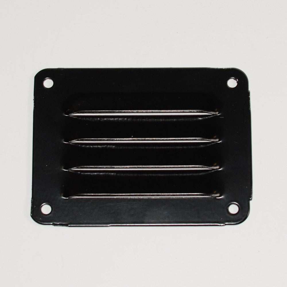 VENT - 75x100mm x 1.2 - BLACK ROUND CNR