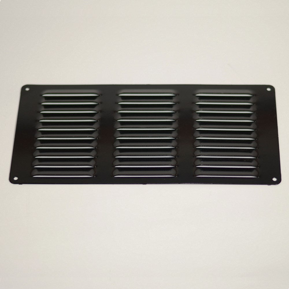 VENT - 150x300mm x 1.5 - BLACK ROUND CNR