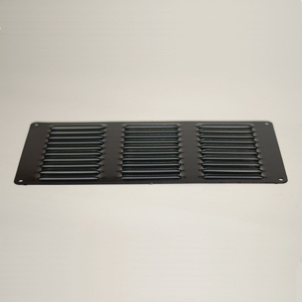 VENT - 150x300mm x 1.5 - BLACK ROUND CNR