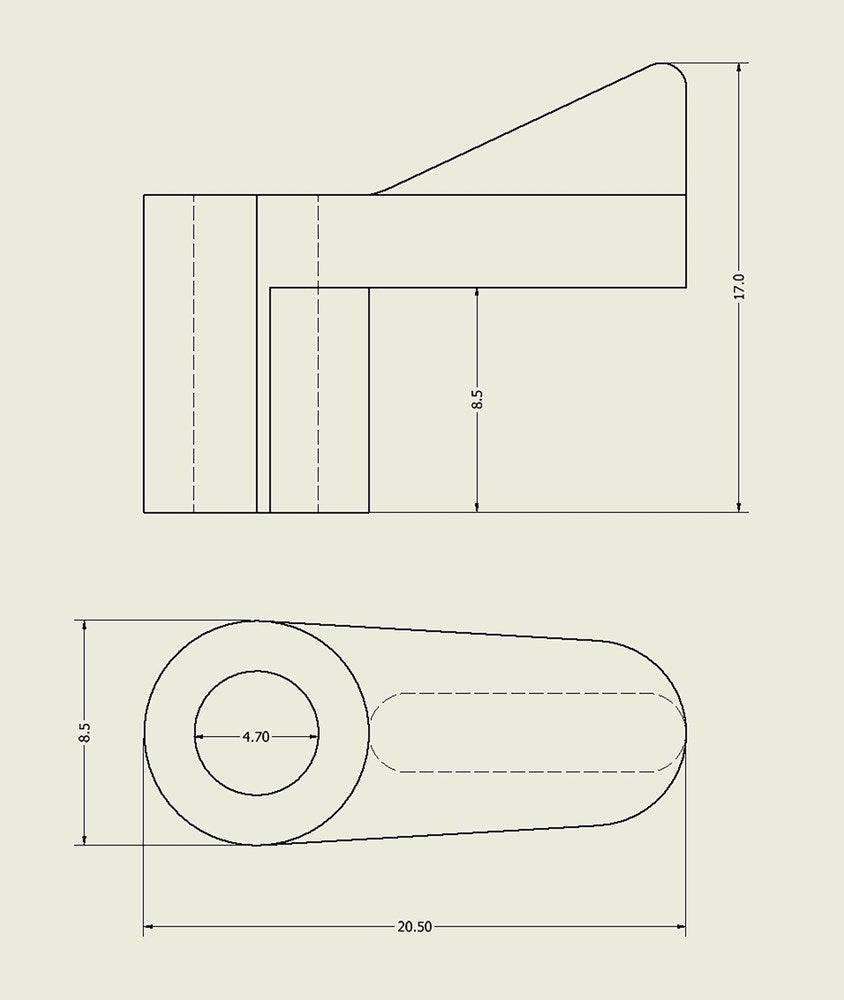 FLYSCREEN TURNBUTTON 7/16" BLACK